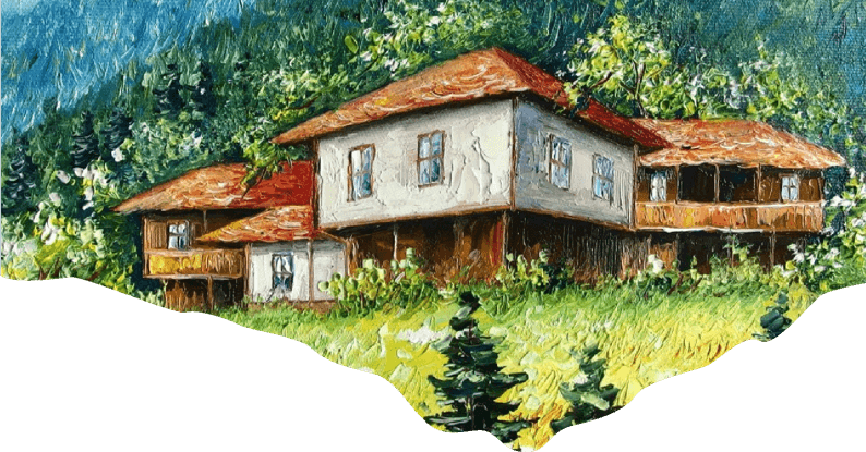 Carbon-negative natural cottage built with sustainable building materials